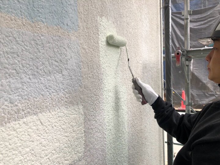 【中塗り】外壁