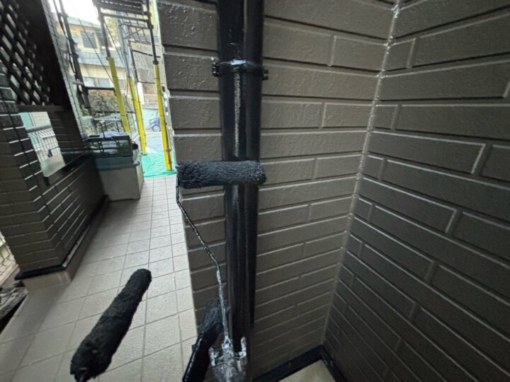 【上塗り】雨樋