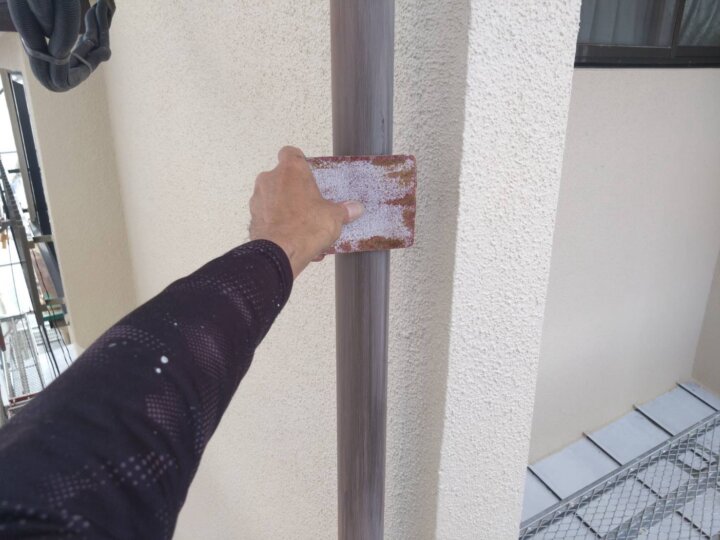 【下地処理】雨樋