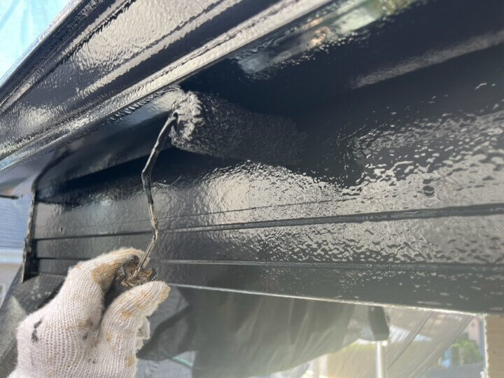 【上塗り】雨樋