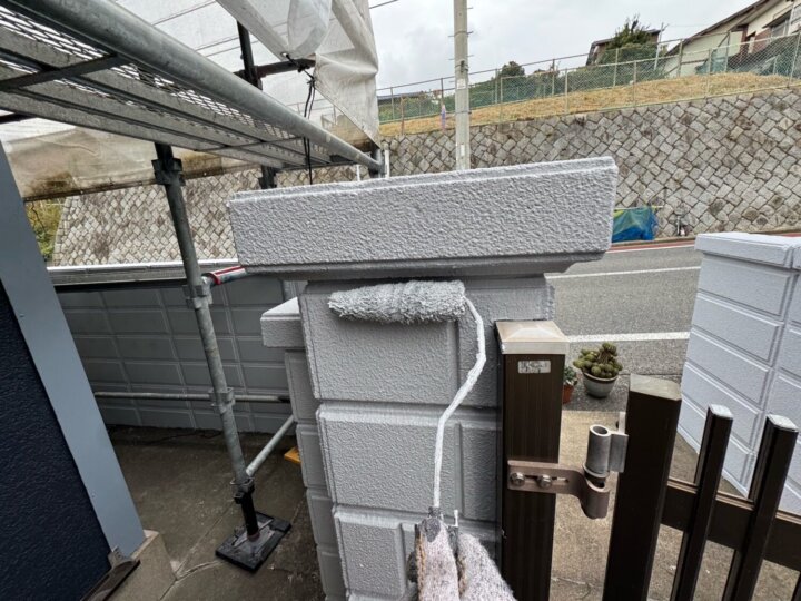 【上塗り】外構