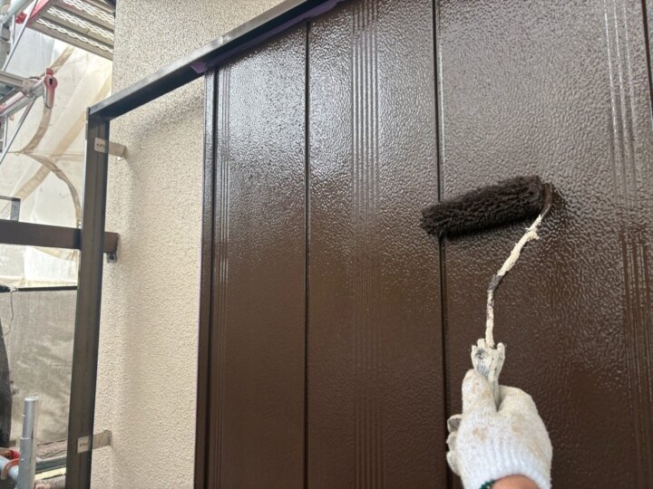 【上塗り】雨戸