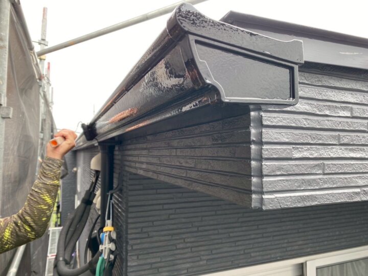 【中塗り】雨樋