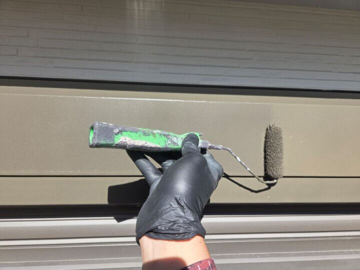 【上塗り】シャッターボックス