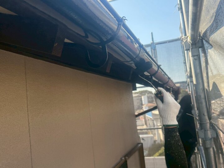 【中塗り】雨樋