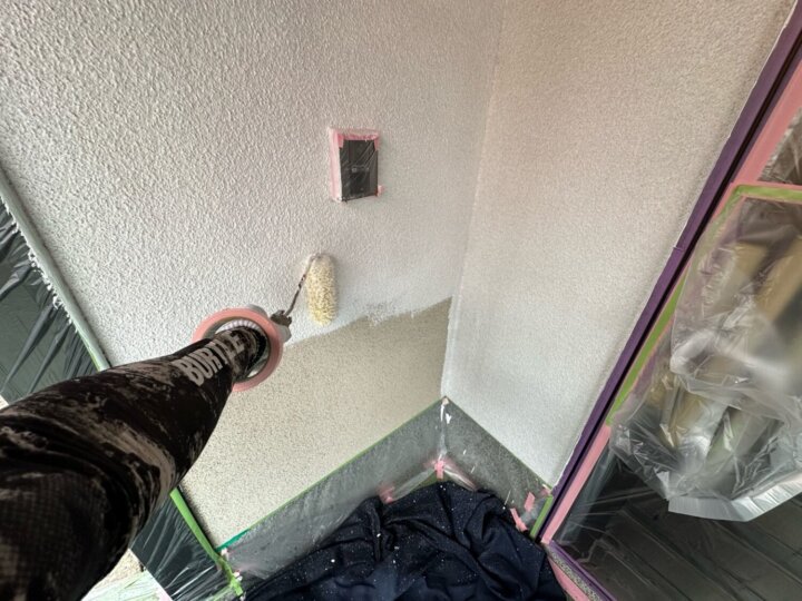 【下塗り】外壁