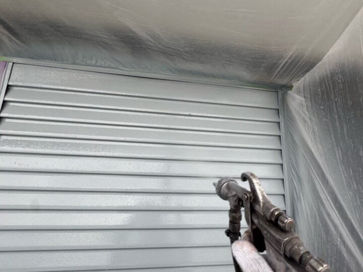 【上塗り】雨戸