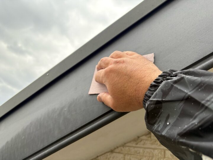 【下地処理】破風板