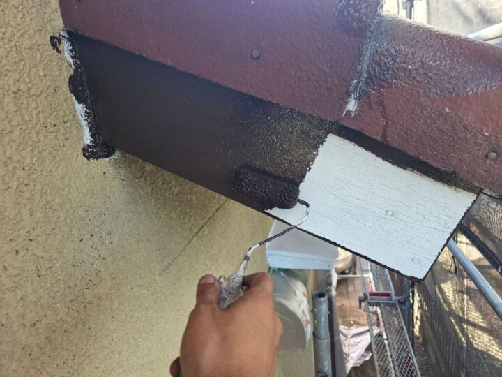 【中塗り】破風板