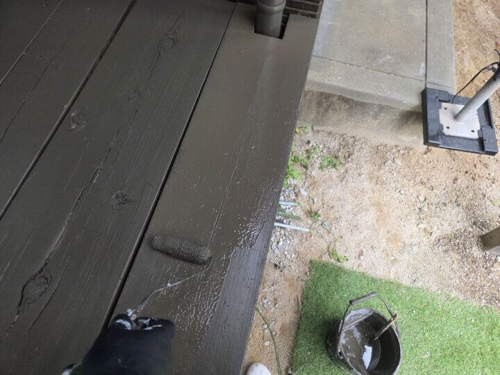 【上塗り】木部