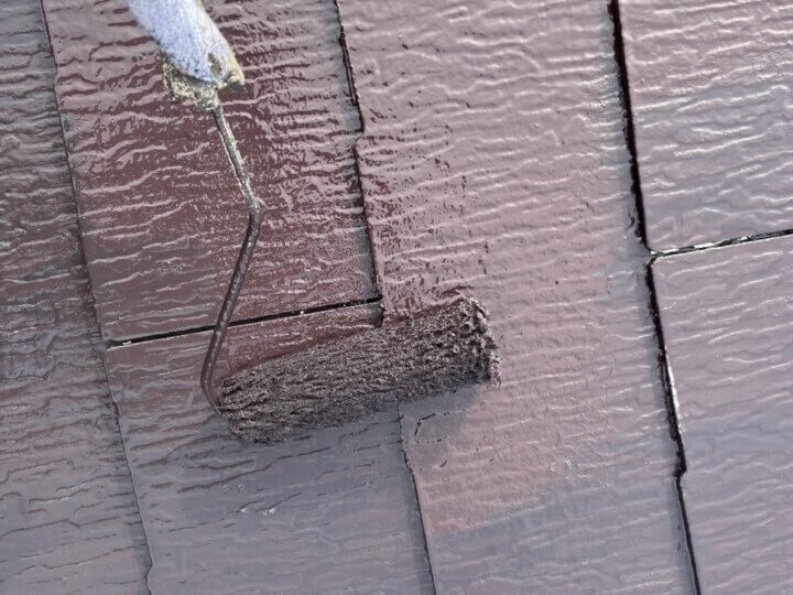 【上塗り】屋根