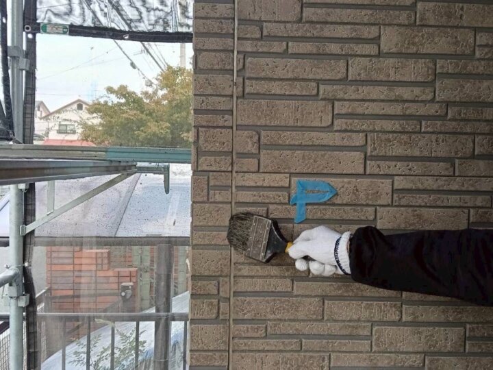 【撤去後清掃】板間目地コーキング