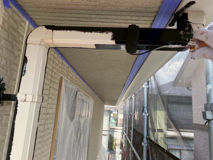 【中塗り】雨樋