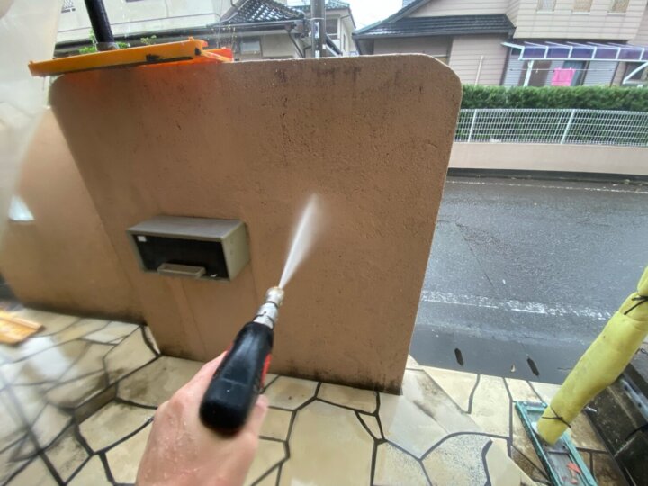 【高圧洗浄】外構