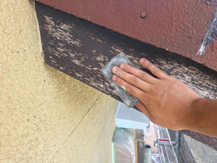 【下地処理】破風板