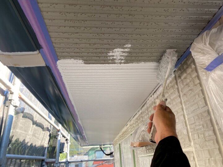 【中塗り】軒天井