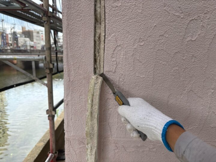 【撤去】板間目地コーキング