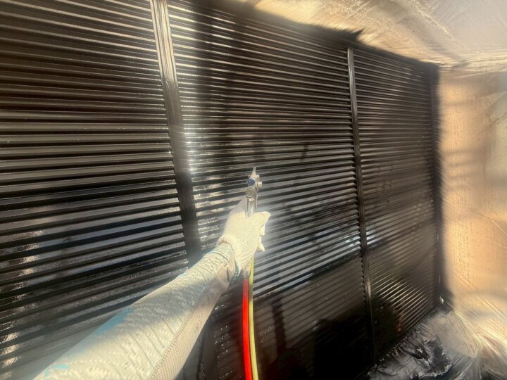 【上塗り】雨戸