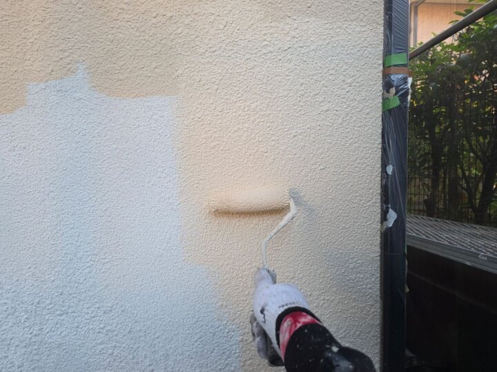 【中塗り】外壁