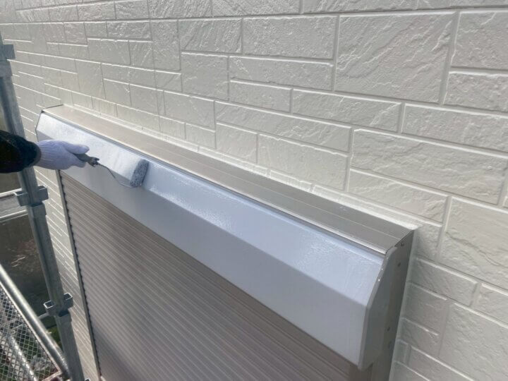 【上塗り】シャッターボックス