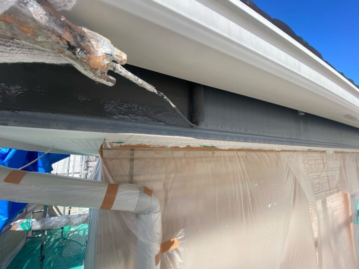 【中塗り】破風板