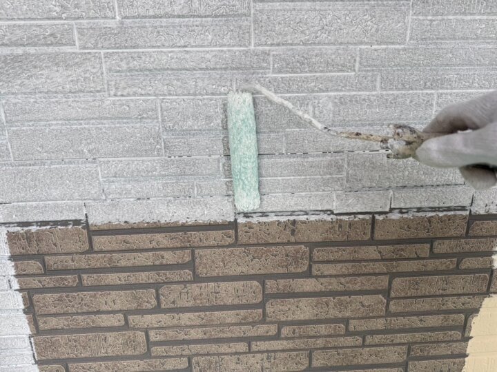 【下塗り】外壁