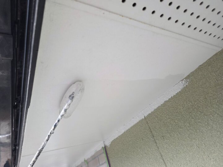 【下塗り】軒天井