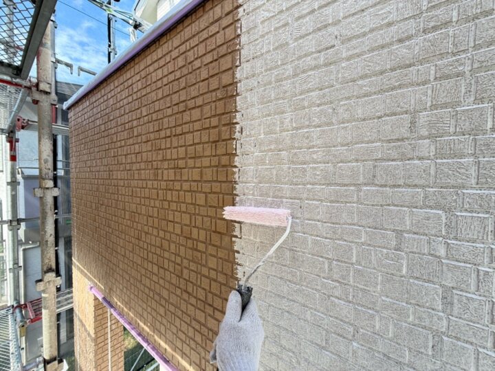 【下塗り】外壁