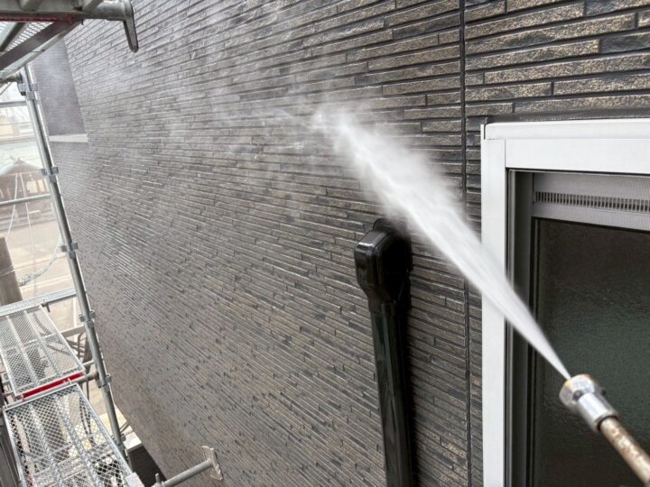 【高圧洗浄】外壁