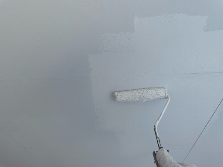 【上塗り】軒天井