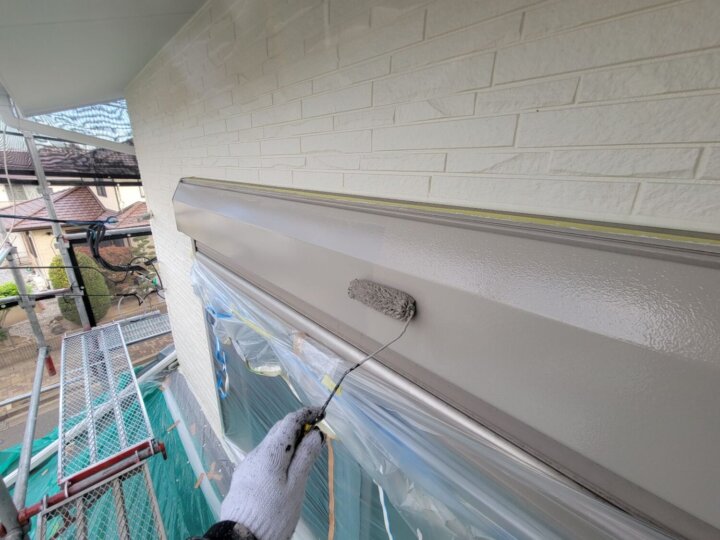 【上塗り】シャッターボックス