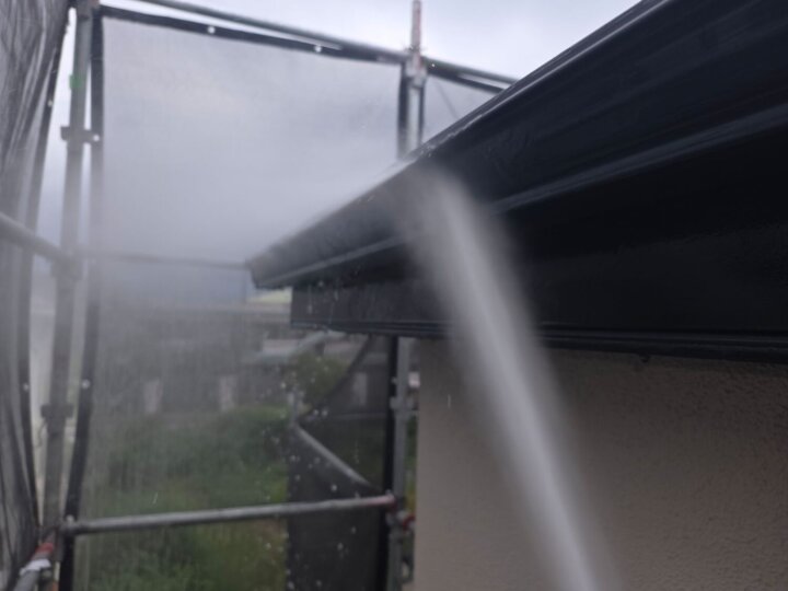 【高圧洗浄】雨樋