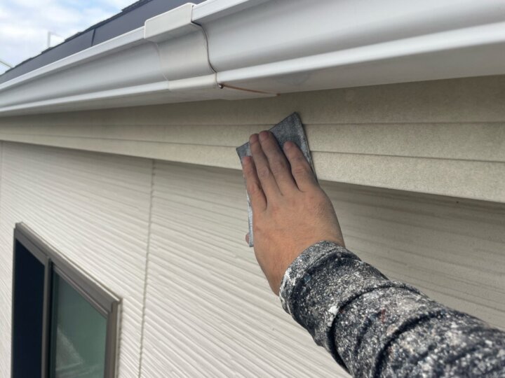 【下地処理】破風板