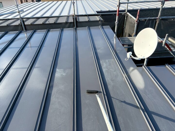 【上塗り】屋根