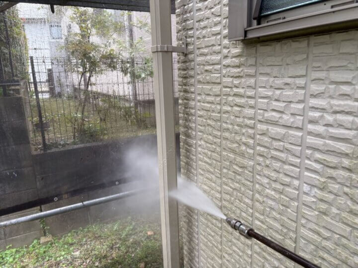 【高圧洗浄】雨樋