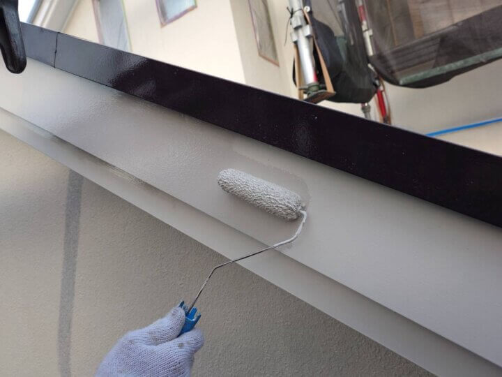 【中塗り】破風板