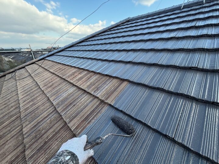 【中塗り】屋根