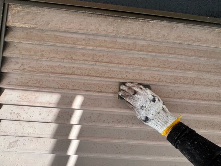 【下地処理】雨戸