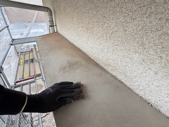 【下地処理】庇