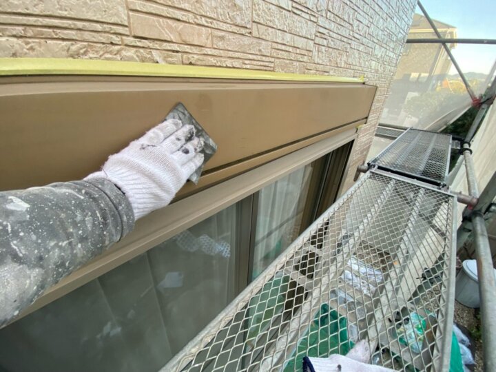 【下地処理】シャッターボックス