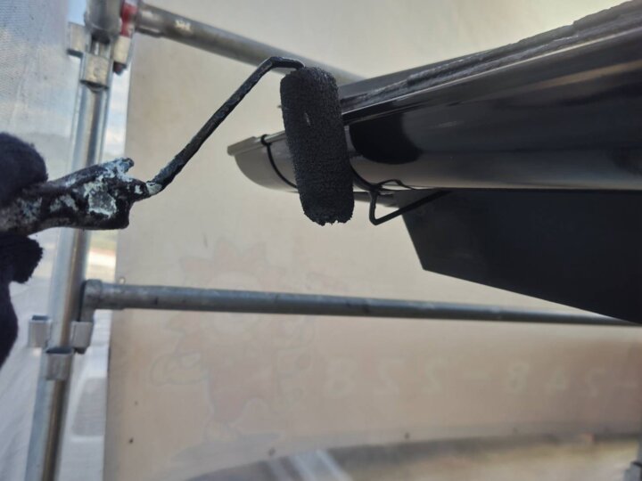 【上塗り】雨樋