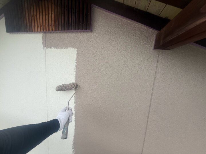 【中塗り】外壁