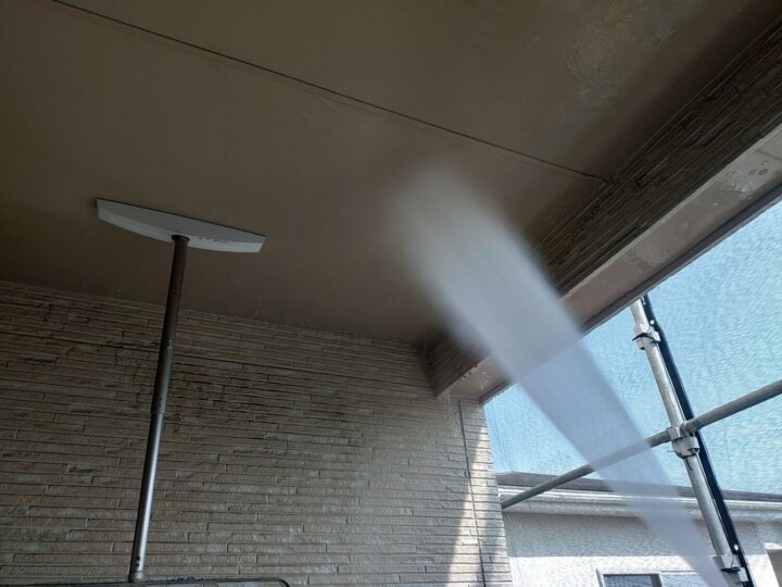 【高圧洗浄】軒天井