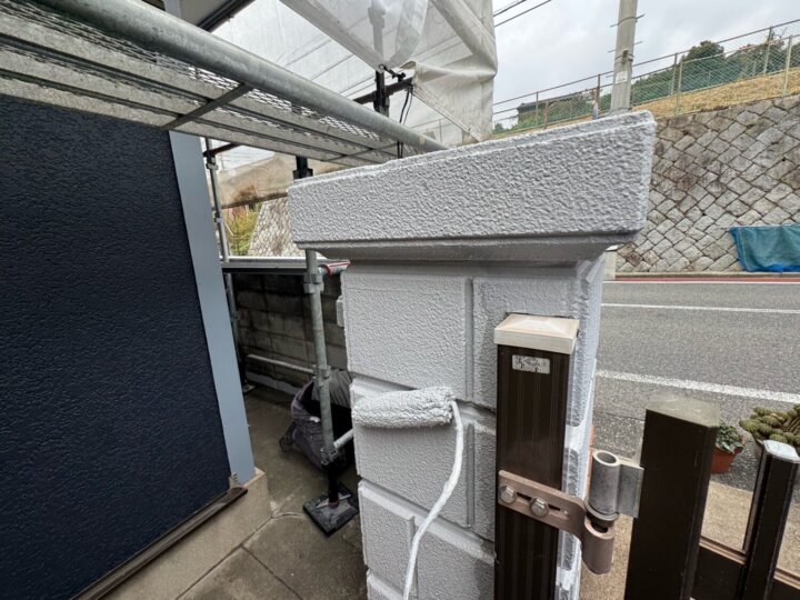 【中塗り】外構