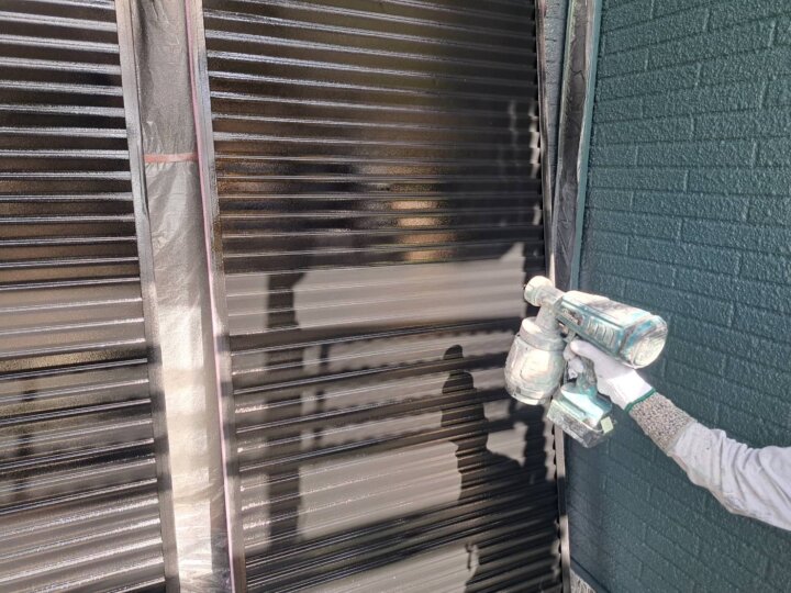 【上塗り】雨戸