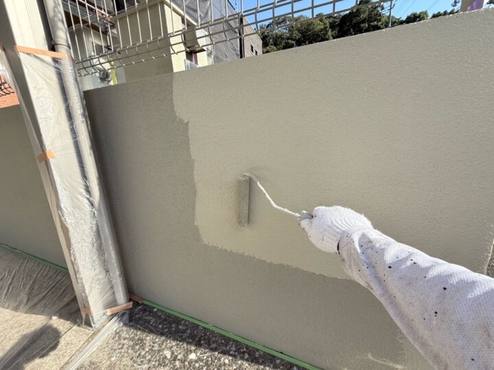 【上塗り】外構