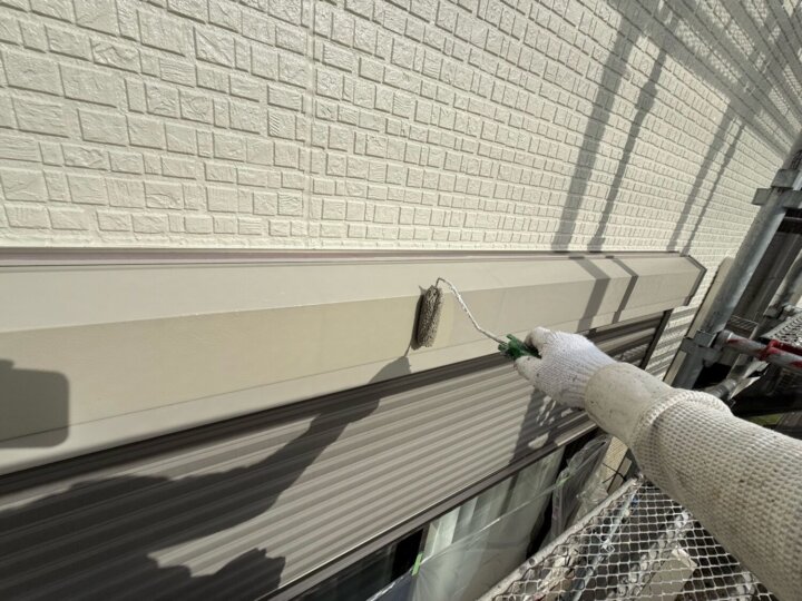 【上塗り】シャッターボックス