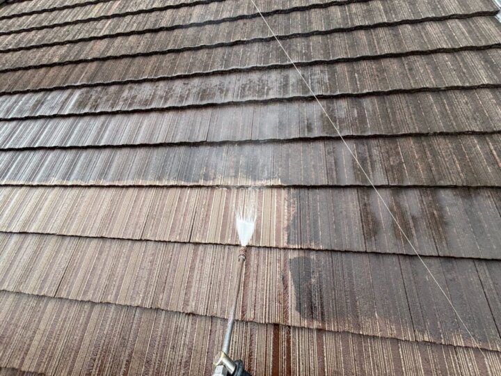 【高圧洗浄】屋根