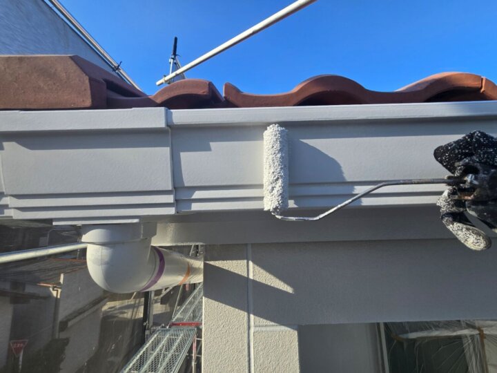 【上塗り】雨樋