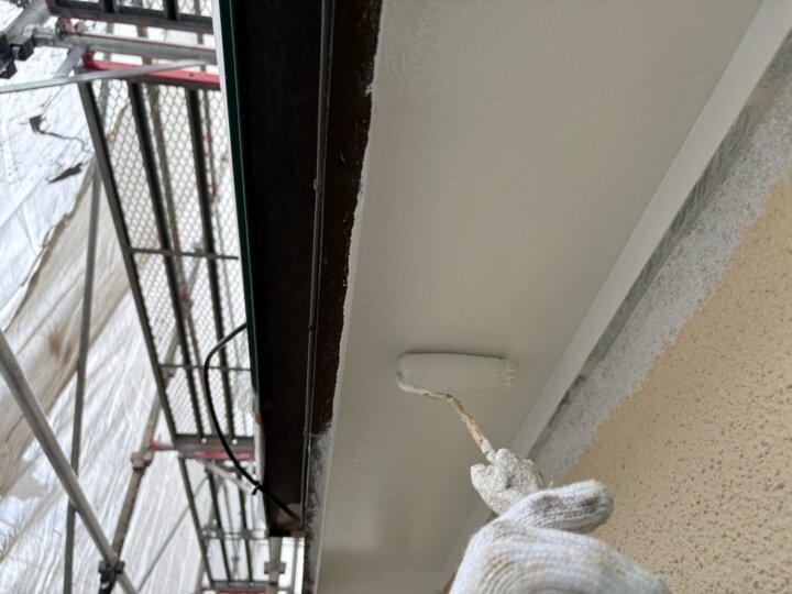 【中塗り軒天井